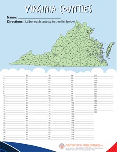 V.A. County Quiz