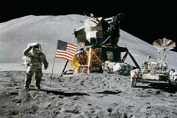 The moon flag