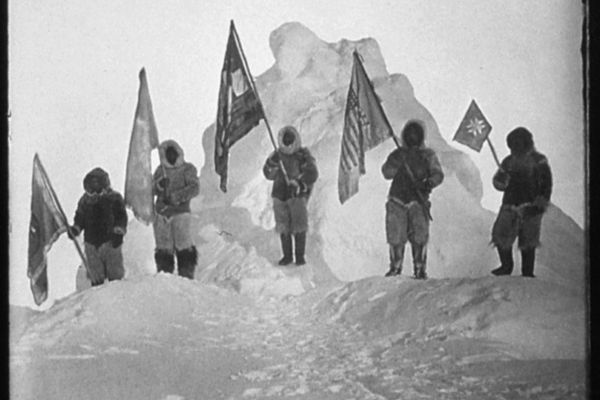 The north pole flag
