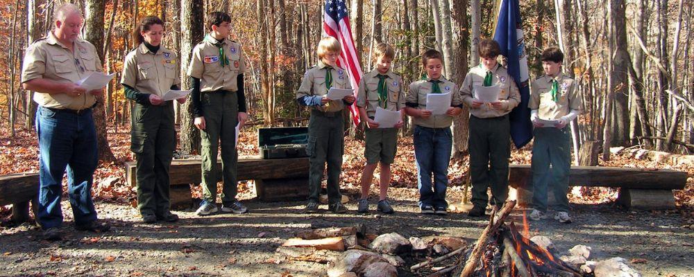 boy scouts flag retirement